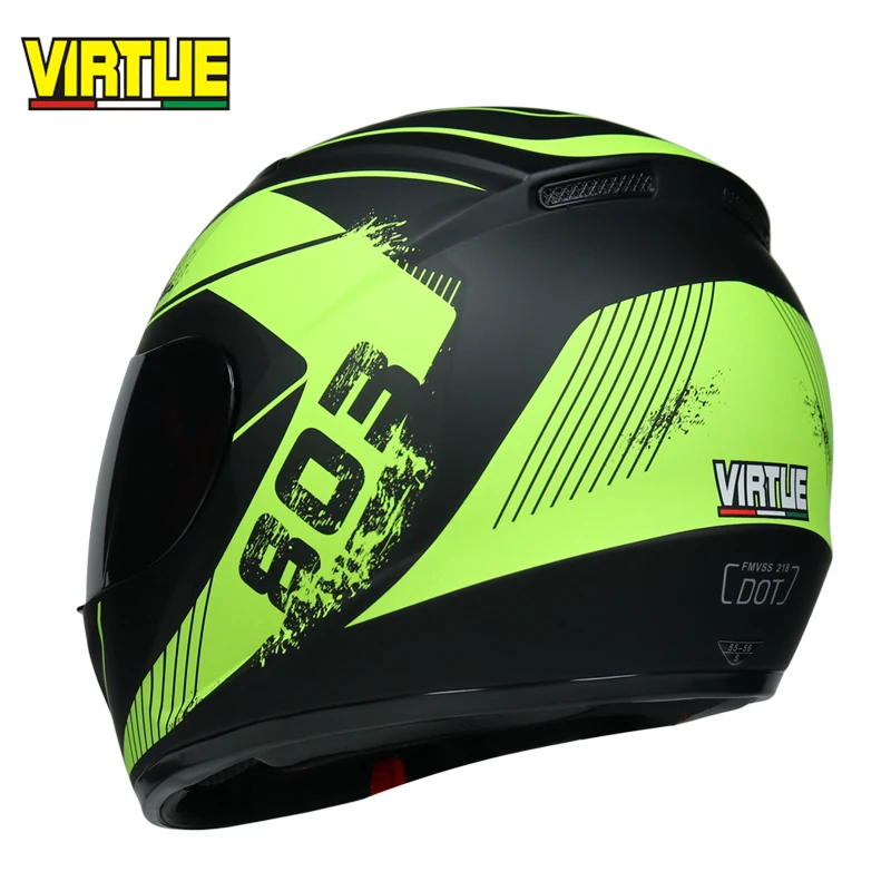 Мотоциклетный шлем для мужчин полнолицевой езды на мотоцикле материал ABS