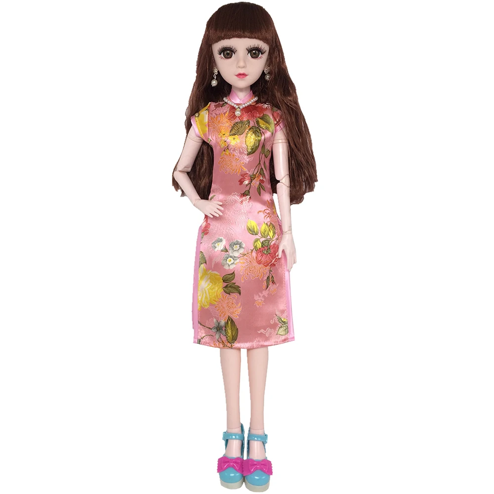 BJD аксессуары, Одежда для кукол, платье для девочек, подходит для 60 см, 1/3, BJD кукла, модная плиссированная юбка, одежда для студентов, Подарочные игрушки