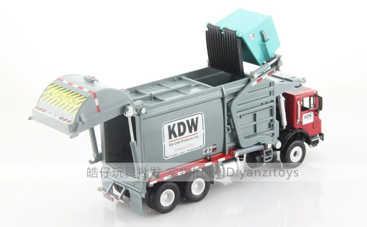 

Boxed Cadeve 625040 Material Processor Alloy Car Model Garbage Freight Truck Engineering Vehicle