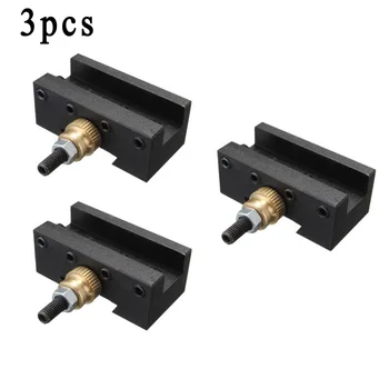 

3pcs 1/4-1/2 Black Mini Lathe Quick Change Tool Holder Milling Shank Supplies