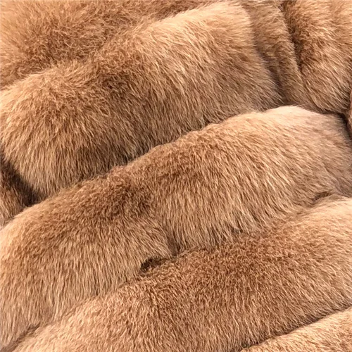 Camel Шуба из натурального Лисьего меха женская зимняя шуба из натурального меха теплая кожаная женская шуба из натурального Лисьего меха - Цвет: Camel