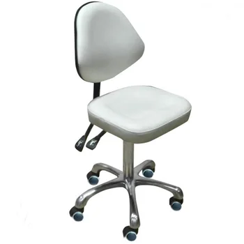 

Beauty Stool Chair Back Support Dentist Doctor Medical Office Salon Spa Tattoo Equipment Hydraulic Adjustable Rolling Stool
