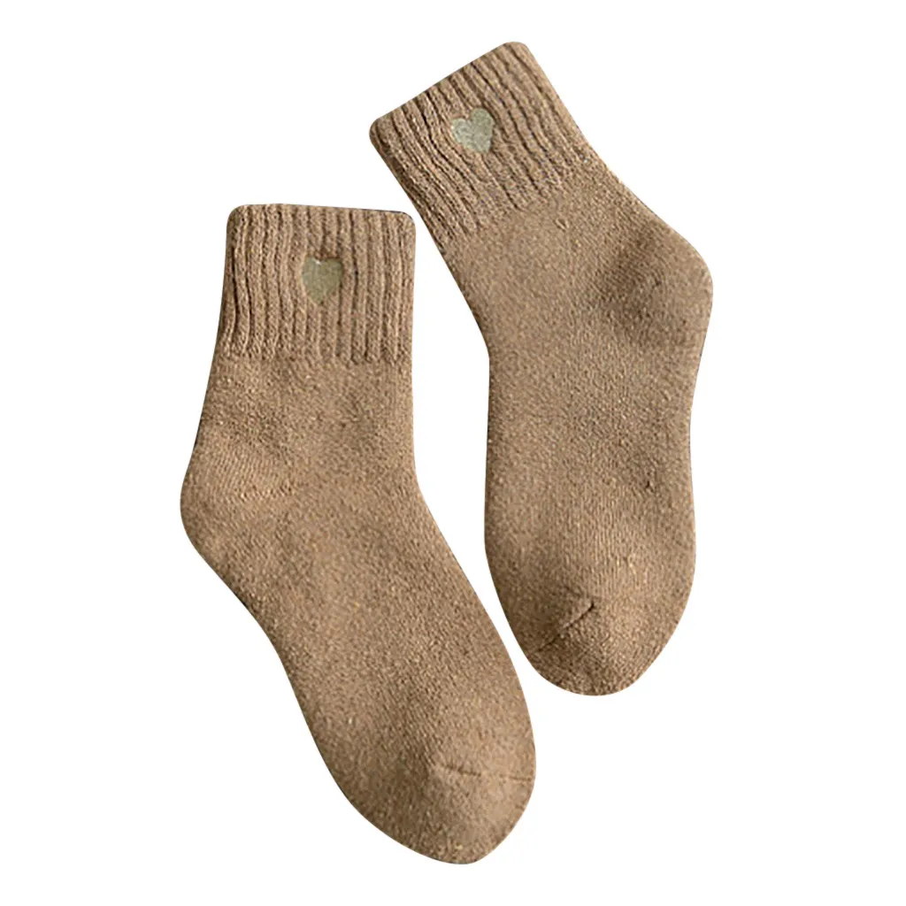 Модные женские носки с вышивкой в стиле ретро, осенне-зимние креативные высококачественные теплые носки средней длины в стиле пэчворк