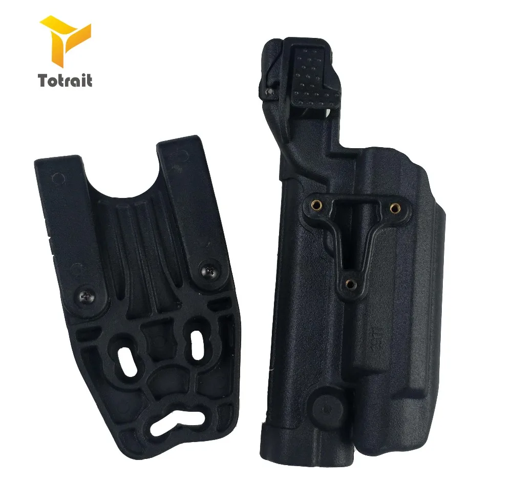 Military Holsters Level 3 Tactical 1911 TAC SERPA M1911 LV3 Pistol Holster Flashlight Holster Black