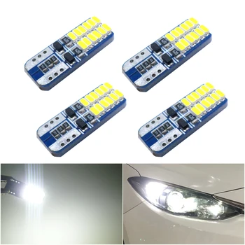 

4x W5W T10 LED Canbus Light Bulbs Car Interior Lights For Toyota Corolla Avensis Yaris Rav4 Auris Hilux Priusc Camry C-HR