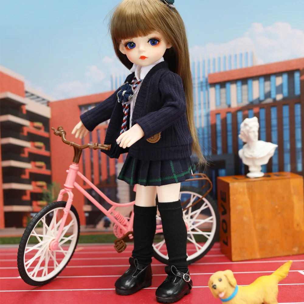 30 см Bjd кукла 1/6 подарки для девочки 18 суставов кукла с одеждой DIY кукла лучшие подарки на день рождения ручной работы игрушка косметика