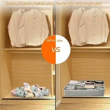 

Holder Storage Box Organizer Cabinet Wardrobe Household Space saving 3pcs