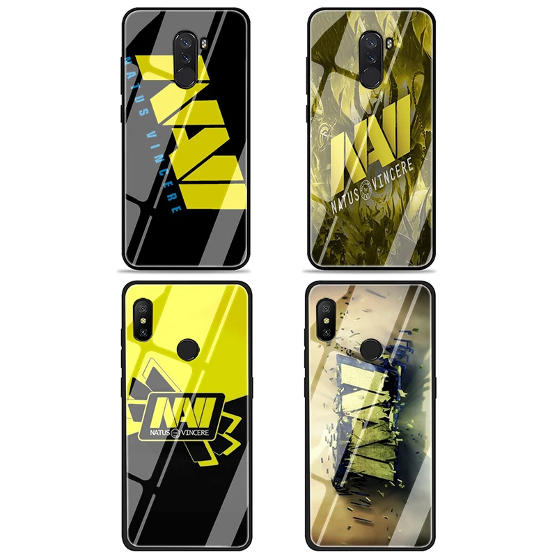 EWAU Natus Vincere navi чехол из закаленного стекла для телефона для спортивной камеры Xiao mi 4X 6A Note5 6 7 pro mi 5X6X8 9 A1 A2