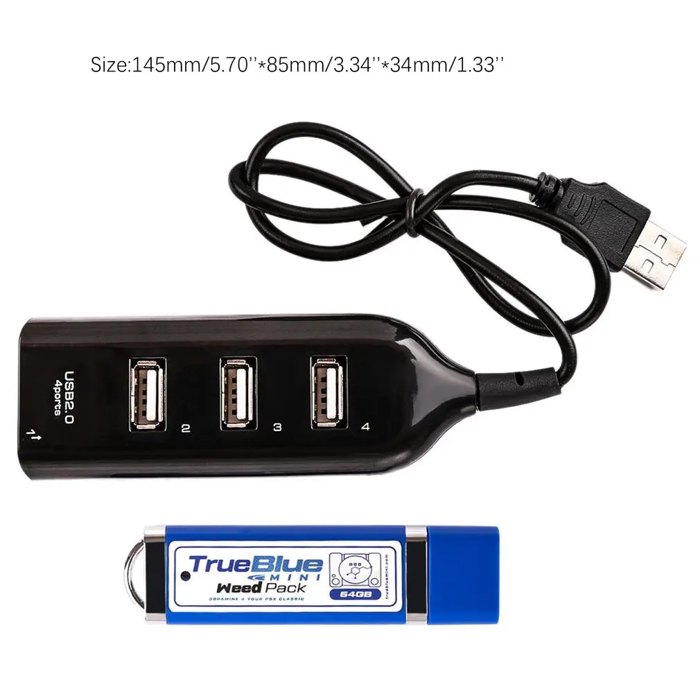 2 игрока игры 64 Гб True Blue Mini-Weed Pack 101 игры для playstation классические игры и аксессуары