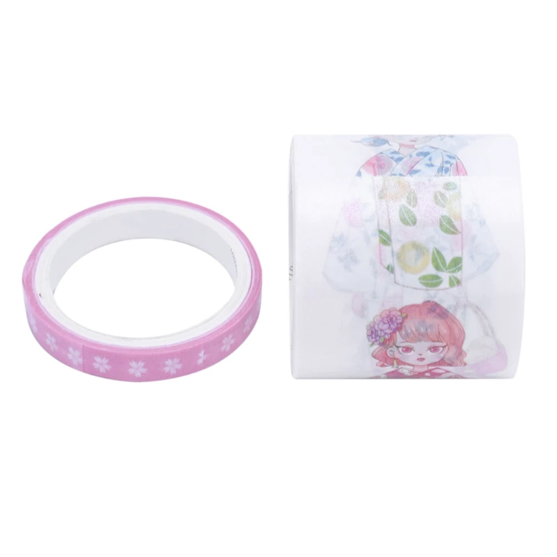 10Pcs/Lot Cute Masking Washi Tape Set Stationery Kawaii Scrapbooking Supplies Sticker