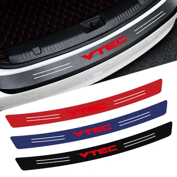 

Tail Trunk Carbon Fiber Bumper Protection Stickers Decal for Honda CIVIC CRV CITY VTEC Accord Odyssey Spirior SUV Car styling