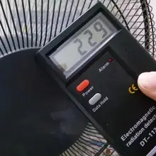 Ручной ЖК-цифровой детектор электромагнитного поля излучения EMF профессиональный измеритель Дозиметр Тестер инструмент для измерения радиации