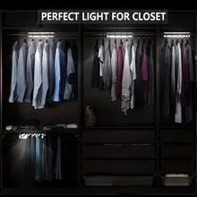 Рождество переключатель COB светодиодный под кабинет Кухня светильник Спальня шкаф для одежды шкаф ночной Светильник s светодиодный бар светильник домашняя лампа