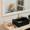 NEW 1/6 Scale Miniature Kitchen Sink Lavatory Wash Basin Faucet for Blyth Barbies Dollhouse Furniture Toys Accessories 2