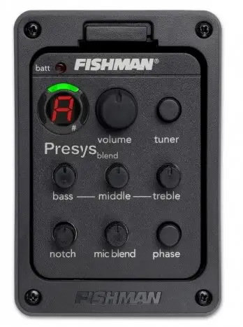 FISHMAN Presys 301 микрофон смесь Двойная модель гитары предусилитель Эквалайзер Тюнер Пьезо звукосниматель Beat гитарные части аксессуары новые