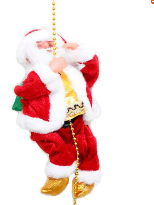 Электрическая Рождественская лестница Санта-Клаус бусины для скалолазания