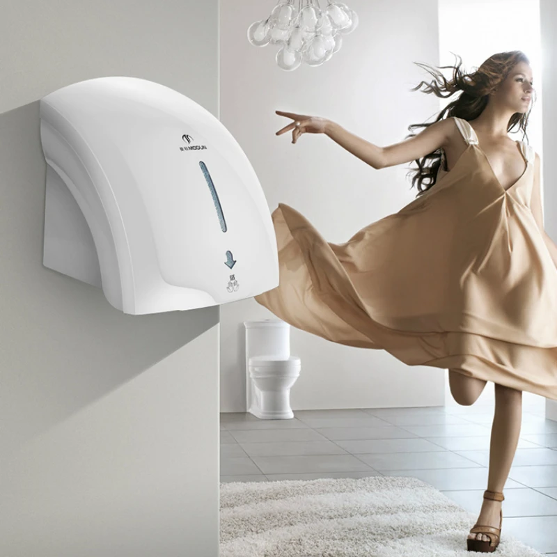 

2000w Hot&cold Wind Automatic Sensor Hand Dryer Household Hotel Bathroom Smart Electric Automatic Induction Hands Drying Device