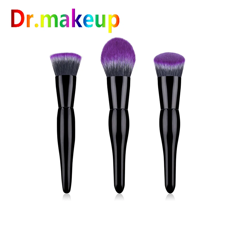 

Dr.makeup 3PCS Makeup Brushes Set Cosmetic Powder Beauty Tools Triangle Eye Shadow Blush Blend Ergonomics Brush