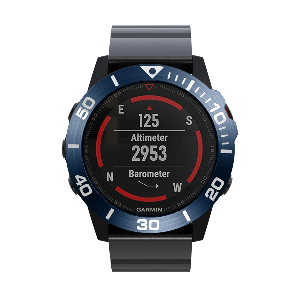 Металлический ободок для часов Garmin Fenix 5X Смарт-часы скорость/время кольцо клейкий чехол из нержавеющей стали крышка для Fenix5X рамка