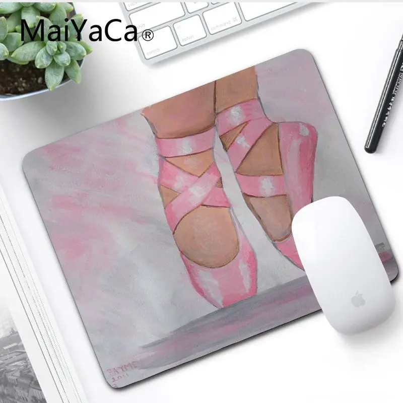 MaiYaCa ваш собственный коврики балетки DIY дизайн игровой с узором коврик для мыши ноутбука игровой Lockedge мыши коврик - Цвет: No LockEdge 25x29cm