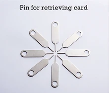 Sim Card Tray Ejector Eject Pin Key Removal Tool for iPhone iPad Samsung Galaxy for Huawei xiaomi Tablets Sim 1Pcs Accessories