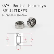 10pcs Ceramic dental bearings SR144TLKZWN for KAVO handpiece