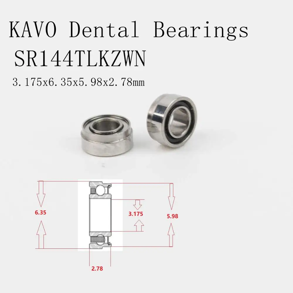 Ceramic Dental Bearings SR144TLKZWN for Kavo afbeelding