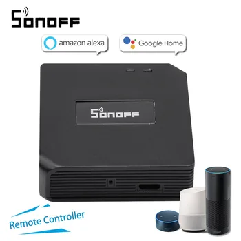 

New Sonoff RF Bridge WiFi 433 MHz Smart Home Automation Switch Intelligent Domotica Wi-Fi Remote RF Controller Alexa Google Home