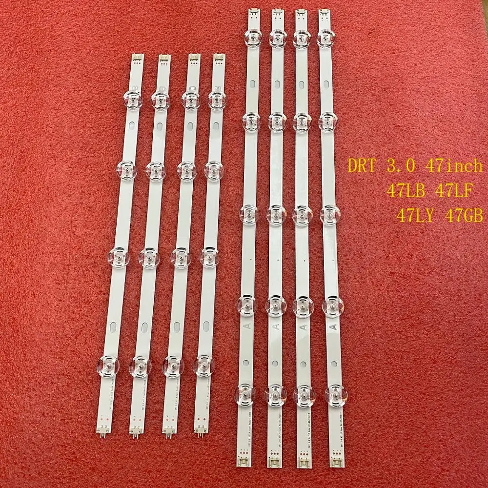 Светодиодная лента для подсветки LG innotek DRT 8 шт./компл. 47 дюймов A B 6916L 1715A 1716A 47LB653V