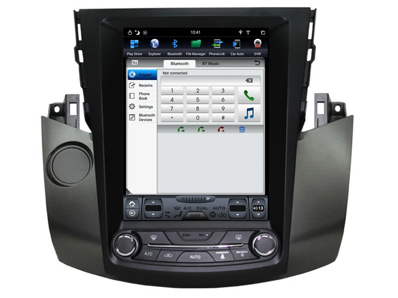 AVGOTOP Android 8,1 Tesla автомобильная аудиосистема Для TOYOYA RAV4 2009-2012 Авто Воздушная версия 6 ядер+ 4G+ 32G ips экран