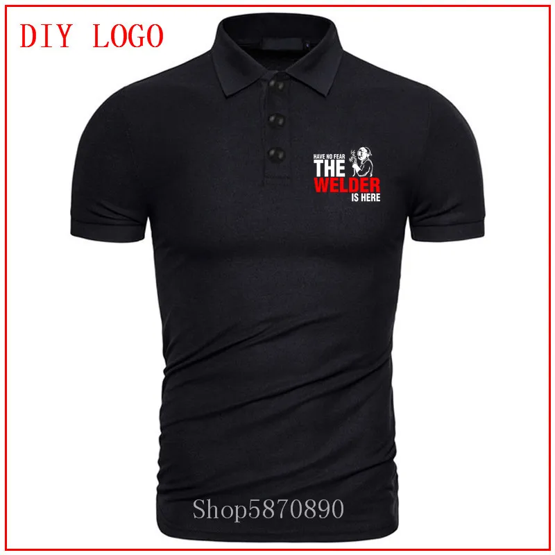 Не бойтесь что сварщик здесь camisetas рубашка поло hombre manga corta подарок на день