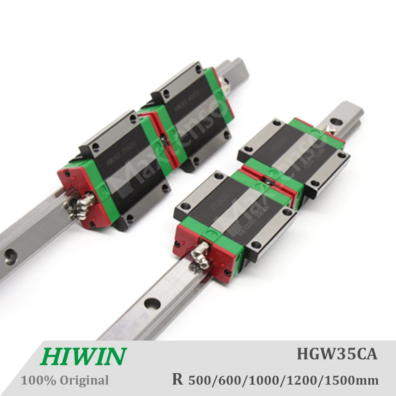 HIWIN HGW35 Linear Guides 500 600 1000 1200 1500mm Rail CNC Router Parts HGR30 Linear Guideways for CNC Machine Center Precision