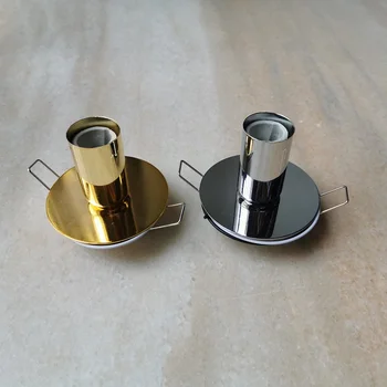 

2pcs/lot E14 ceramic Lamp base holder with 80/100mm embedded metal mounted disc. cover/ e27 lamp socket /Light base With 30cm