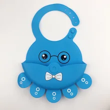 Детские нагрудники для новорожденных с героями мультфильмов, регулируемые фартуки для кормления, водонепроницаемые силиконовые нагрудники, детские нагрудники для кормления