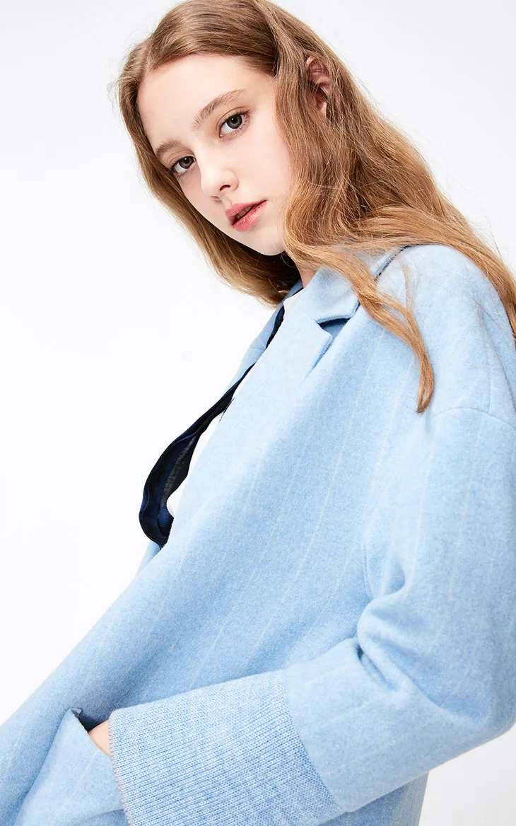 Vero Moda новое шерстяное пальто с манжетами | 318327550