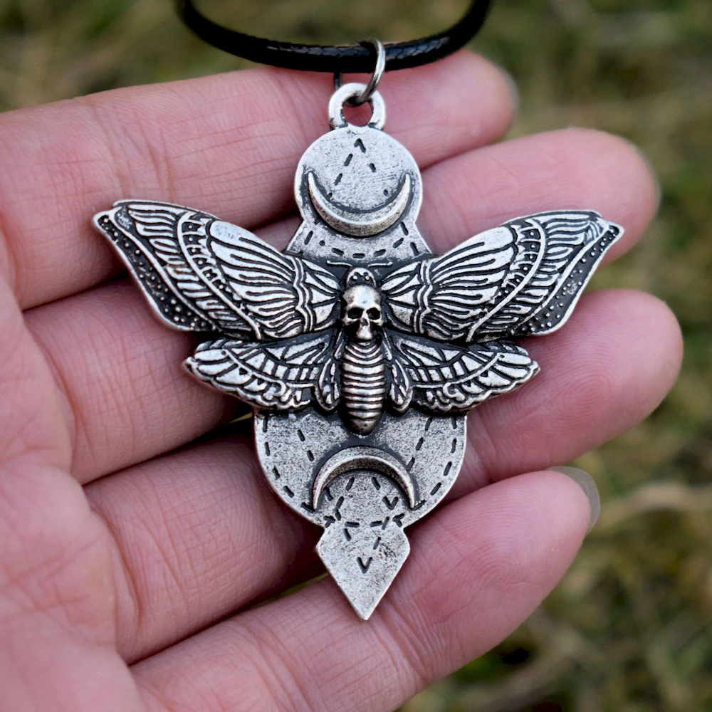 Sanlan Death Headmothネックレスホークモス チェーンネックレス Aliexpress