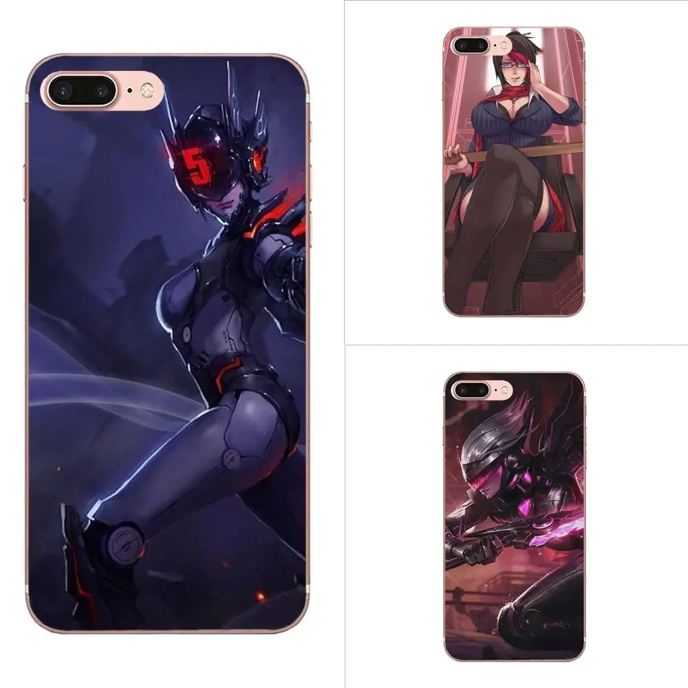 For Xiaomi Redmi Mi 4 7A 9T K20 CC9 CC9e Note 7 9 Y3 SE Pro Prime Go Play Soft Cell Case Game League Of Legends Lol Top Fiora | Мобильные