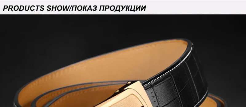 FAJARINA дизайн золотые автоматические пряжки для отдыха стили натуральной кожи ремень для мужчин бизнес ремни Charmming Man ZDFJ327