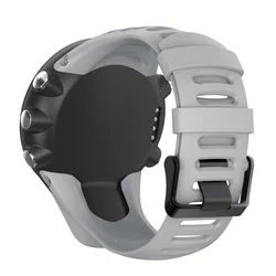Stylish Soft Silicone Replacement Watch Strap - New Fashion Watchband Accessory - 24mm (GRAY)