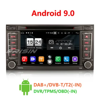 

Erisin ES7706T 7" Android 9.0 Octa Core 4GB RAM Car DVD Radio BT for T5 Multivan 2004-2009