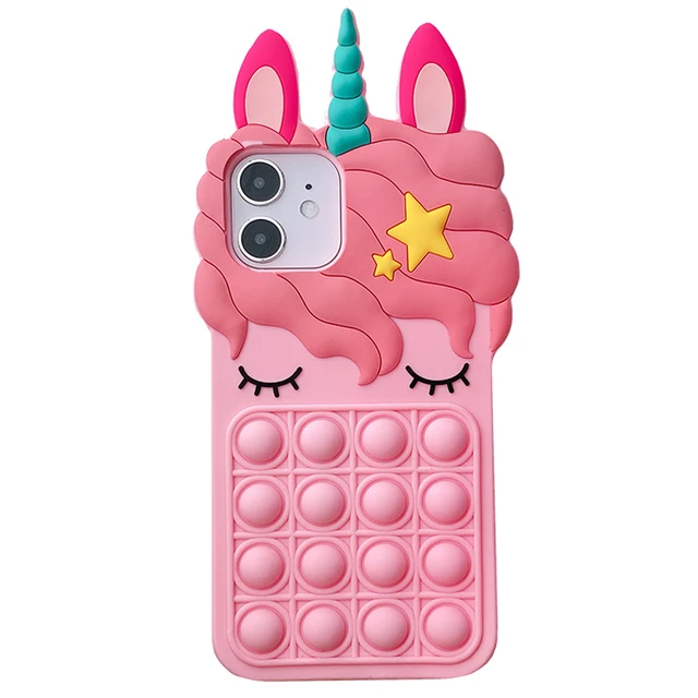 Agrotera Soft Silicone Case Cover for iPhone 7 8 Plus X XS XR 11 Pro Max SE 2020 12 3D Cute Cartoon The Frog Prince Mouse Ears 19