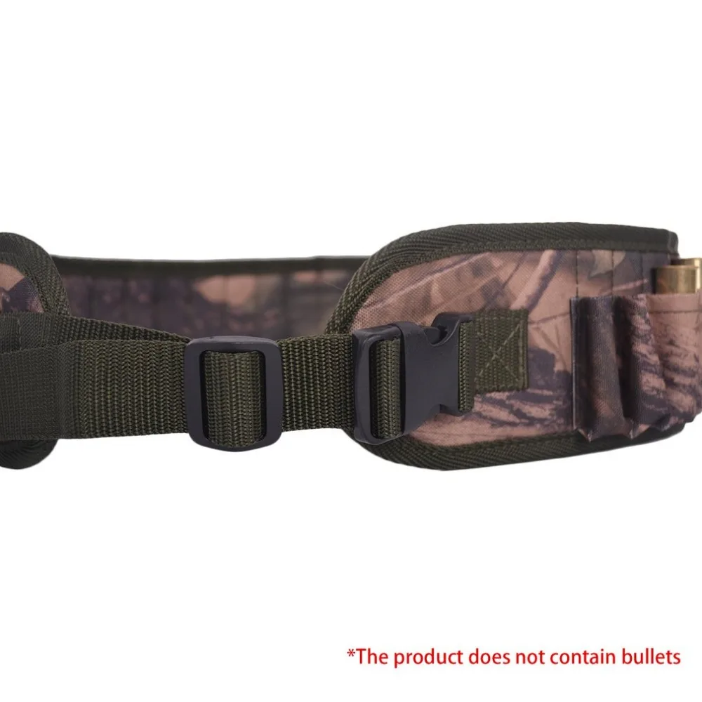 25/30 Rounds Ammo Shells Belt Cartridges Carrier Adjustable Waist Shoulder Belt for Shooting Hunting Accessories HOT