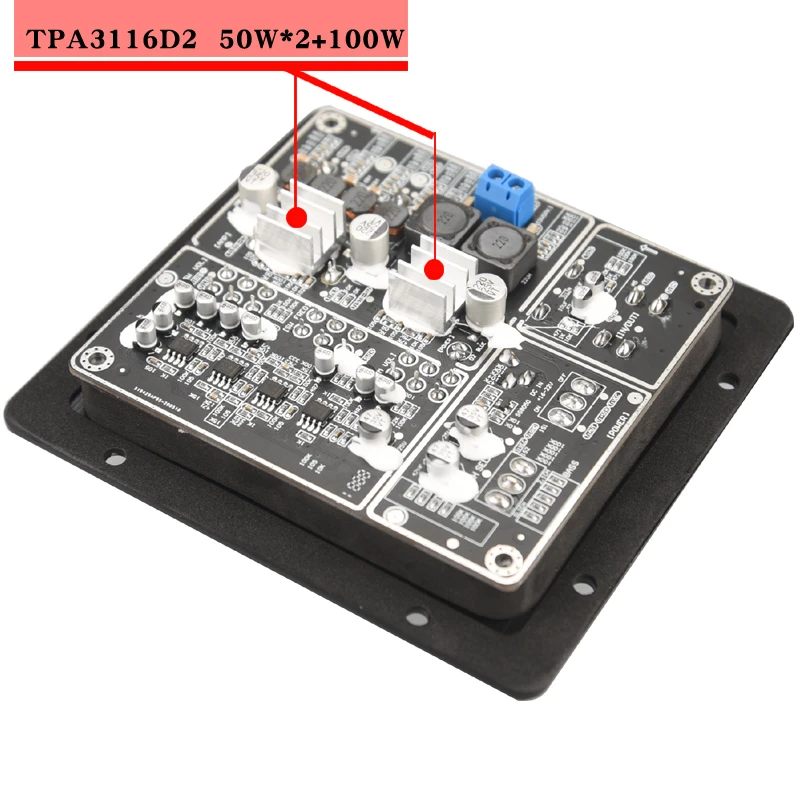 bluetooth amplifier HIFIDIY LIVE speakers 2.1 Subwoofer Speaker Amplifier Board TPA3118 Audio 30W*2 +60W Sub AMP With Independent 2.0 Output bass amplifier