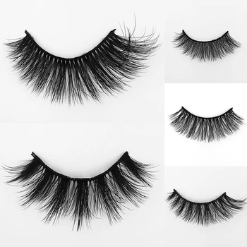 

iflovedekd 5 pairs of mink hair cross mink fur mink fluffy lashes fake eyelashes natural pestallas postizas