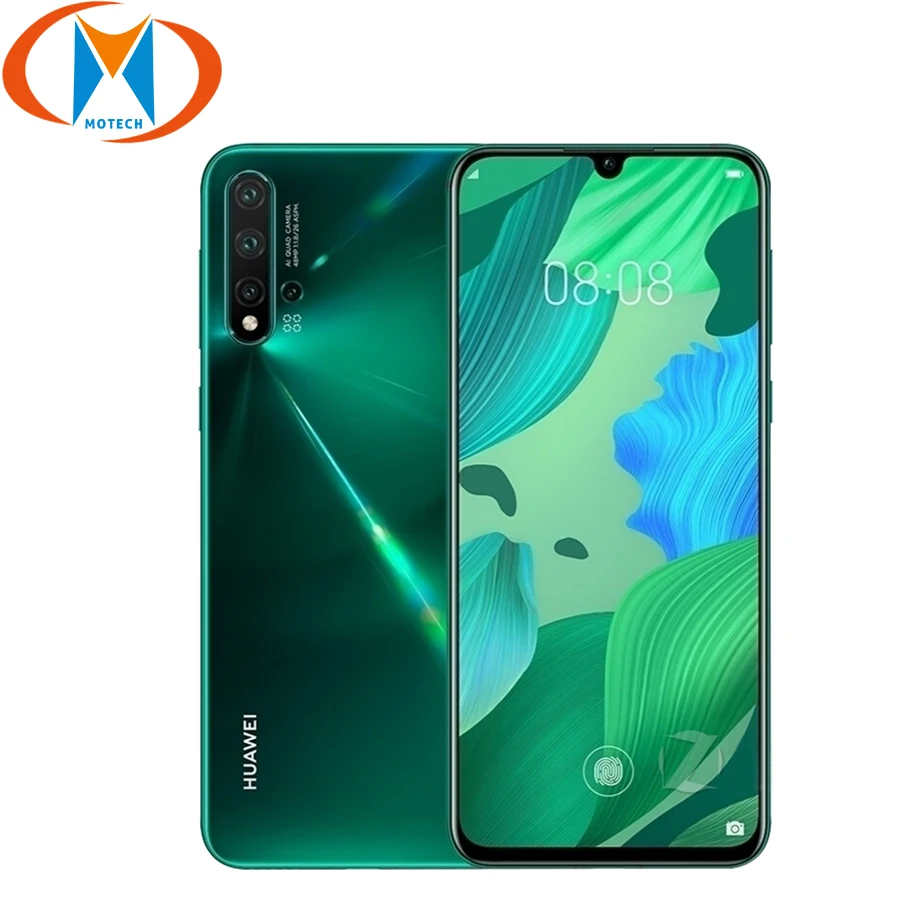 Новый оригинальный мобильный телефон huawei Nova 5 8 ГБ 128 6 39 дюймов 48мп