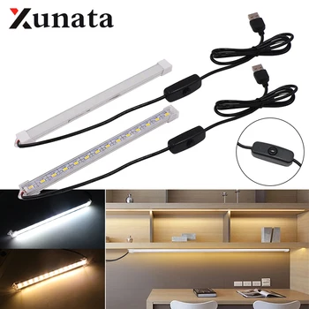 

DC 5V 5630 LED Bar Light USB Powered Rigid Strip Milky white Cover Hard Bar Light Recharge Tube Lamp 10cm 20cm 50cm