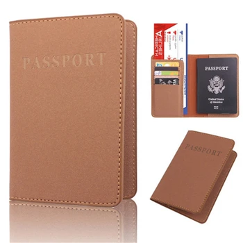 

New Passport Travel Wallet Document Holder Multi-purpose Credit Card Package ID Holder Storage Organizer Clutch Bolsa