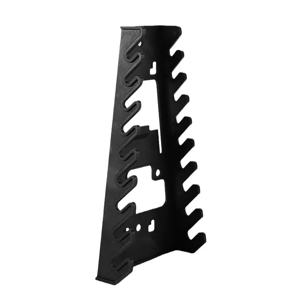 Black Wrench Spanner Organizer Sorter Holder Tray Socket Storage Rack Plastic Tools mobile tool chest