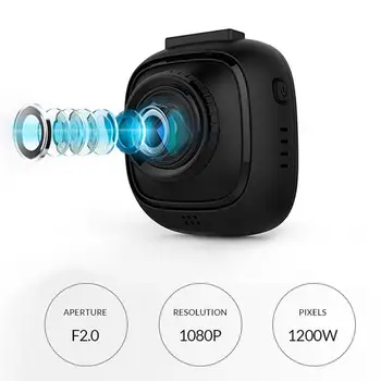 

1200w 1080P Mini 1.5 Inch LCD Screen Camera Driving Hidden Video Recorder HD Night Vision Wide Angle Dash Cam