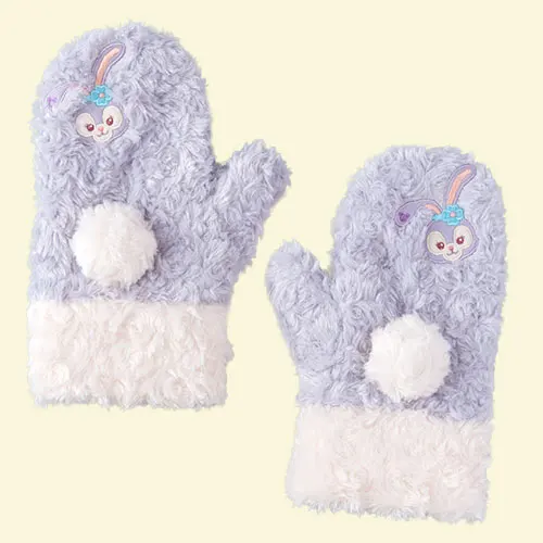 Плюшевые зимние перчатки для девочек с рисунком Duffy Bear Friends stellalou Rabbit shelliemei Gelatoni